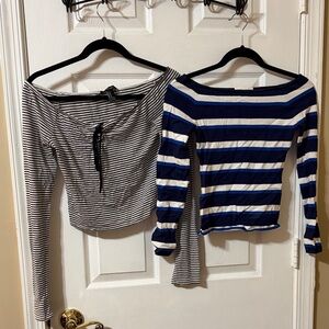 Off the shoulder tops set (2)